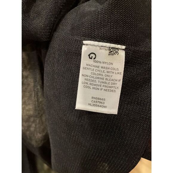 Hinge sheer top black xs - Picture 5 of 5